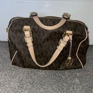 *RARE* Retired Michael Kors duffel style handbag.